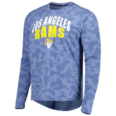 Los Angeles Rams MSX by Michael Strahan Performance Camo Long Sleeve T-Shirt Royal - NFL