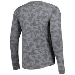 Las Vegas Raiders MSX by Michael Strahan Performance Camo Long Sleeve T-Shirt Black - NFL