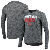 Tampa Bay Buccaneers MSX by Michael Strahan Performance Camo Long Sleeve T-Shirt Gray - NFL