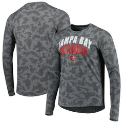 Tampa Bay Buccaneers MSX by Michael Strahan Performance Camo Long Sleeve T-Shirt Gray - NFL