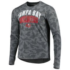 Tampa Bay Buccaneers MSX by Michael Strahan Performance Camo Long Sleeve T-Shirt Gray - NFL