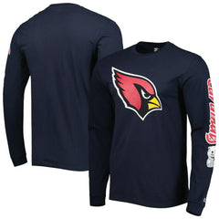 Arizona Cardinals Starter Halftime Long Sleeve T-Shirt Navy - NFL