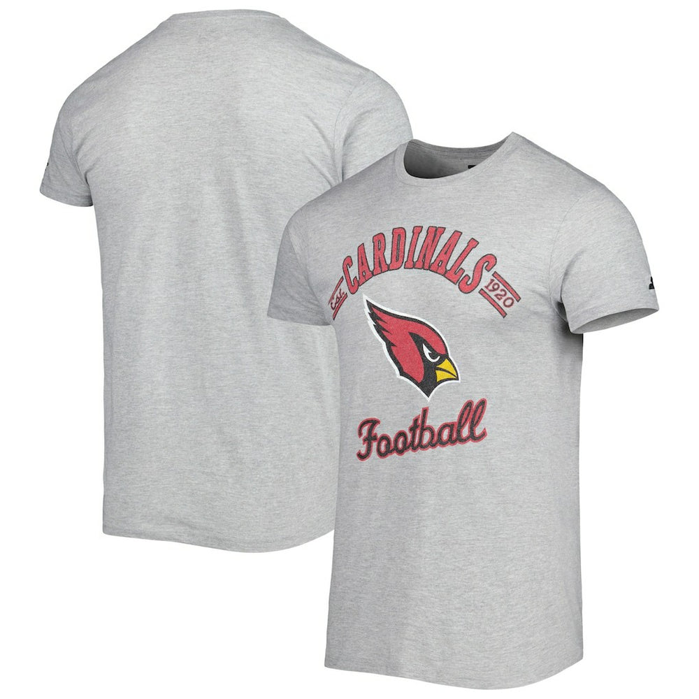 Arizona Cardinals Starter Prime Time T-Shirt Heathered Gray - NFL