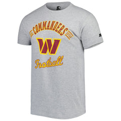 Washington Commanders Starter Prime Time T-Shirt Heathered Gray - NFL