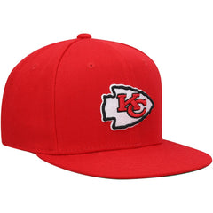 Kansas City Chiefs Youth Gridiron Classics Ground Snapback Hat Red - Mitchell & Ness