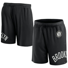 Fanatics - Brooklyn Nets Free Throw Mesh Shorts - Black