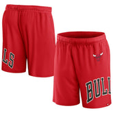 Fanatics - Chicago Bulls Free Throw Mesh Shorts - Red