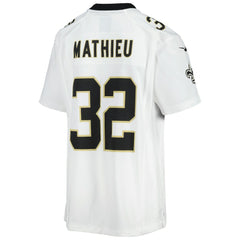 Tyrann Mathieu New Orleans Saints Youth Game Jersey White - Nike