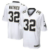 Tyrann Mathieu New Orleans Saints Game Jersey White - Nike