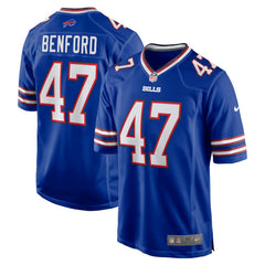 Christian Benford Buffalo Bills Game Jersey Royal - Nike