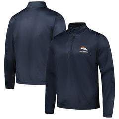 Denver Broncos Dunbrooke All-Star Tech Quarter-Zip Top Navy - NFL