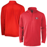 San Francisco 49ers Dunbrooke All-Star Tech Quarter-Zip Top Scarlet - NFL