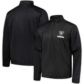Las Vegas Raiders Dunbrooke All-Star Tech Quarter-Zip Top Black - NFL