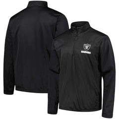 Las Vegas Raiders Dunbrooke All-Star Tech Quarter-Zip Top Black - NFL