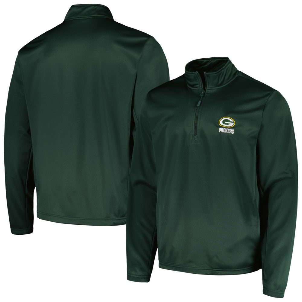 Green Bay Packers Dunbrooke All-Star Tech Quarter-Zip Top Green - NFL