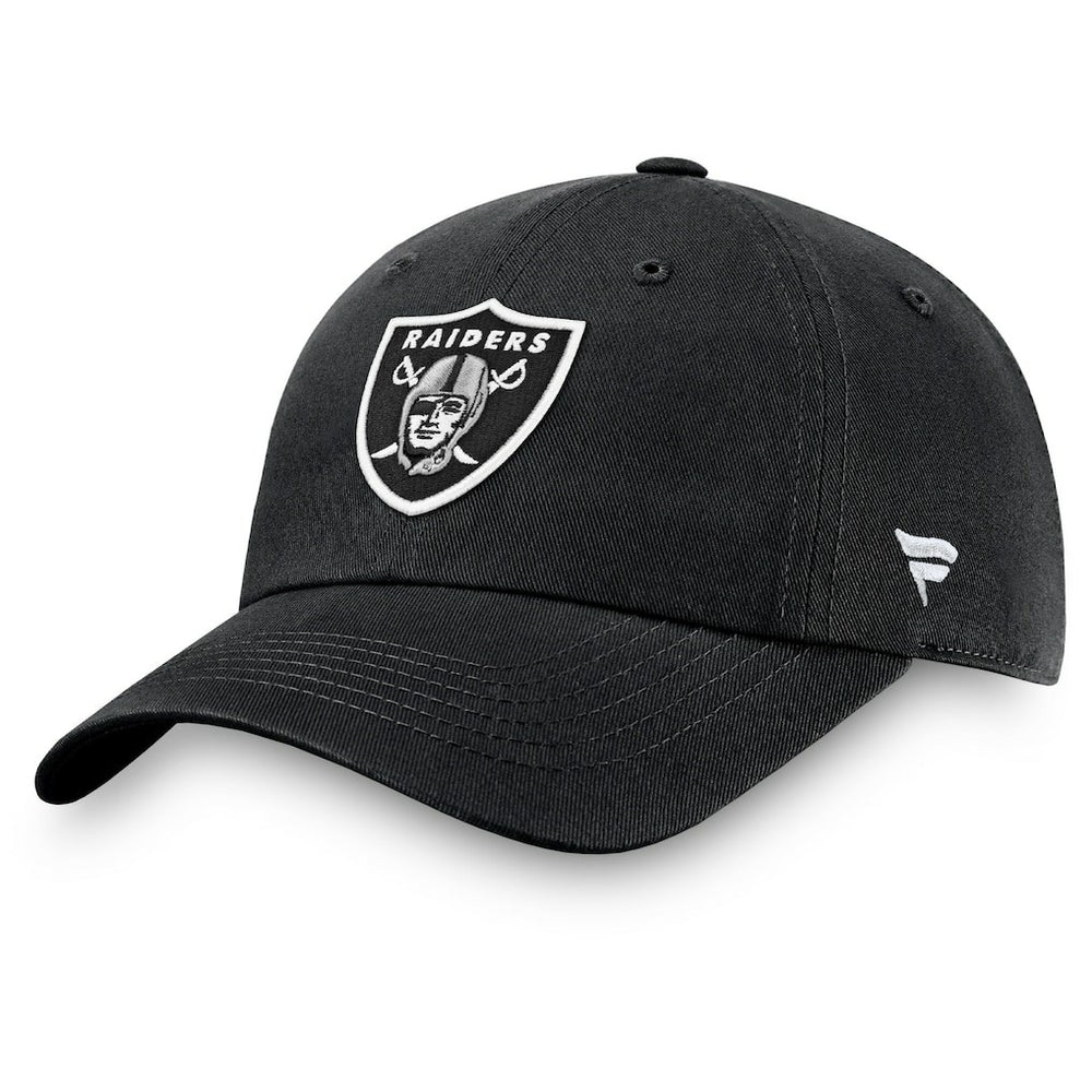 Las Vegas Raiders Fundamental Adjustable Hat Black - Fanatics
