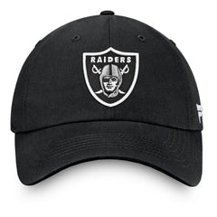 Las Vegas Raiders Fundamental Adjustable Hat Black - Fanatics