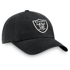 Las Vegas Raiders Fundamental Adjustable Hat Black - Fanatics