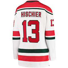 Nico Hischier New Jersey Devils - Fanatics Women's Alternate Breakaway Jersey White