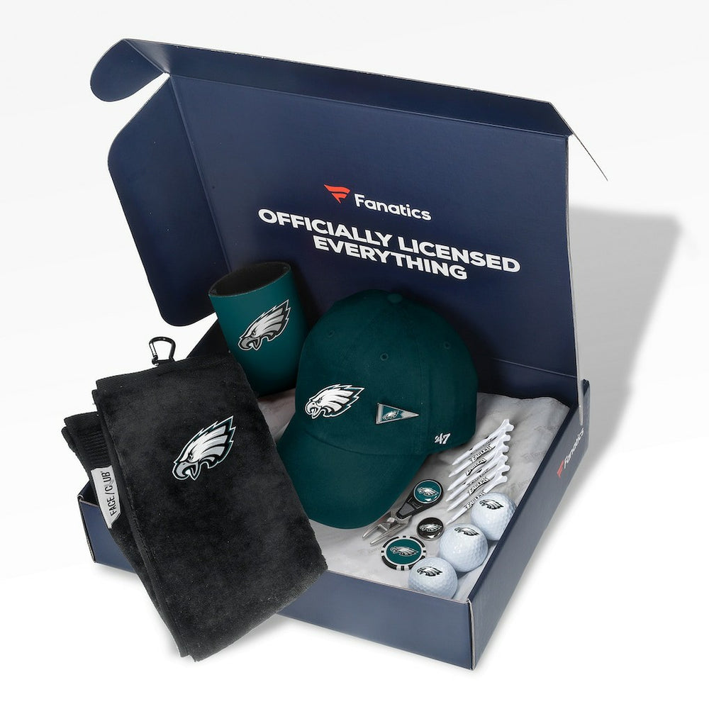 Philadelphia Eagles Pack Golf-Themed Gift Box $105+ Value - Fanatics