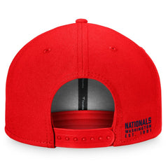 Washington Nationals Fanatics Fundamental Shadow Snapback Hat On Sale