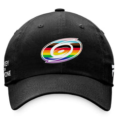 Carolina Hurricanes - Fanatics Team Logo Pride Adjustable Hat Black