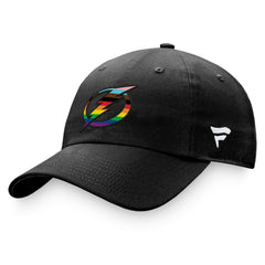 Tampa Bay Lightning - Fanatics Team Logo Pride Adjustable Hat Black