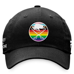 Buffalo Sabres - Fanatics Team Logo Pride Adjustable Hat Black