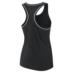 Pittsburgh Penguins Fanatics Women's Wordmark Logo Racerback Scoop Neck Tank Top Black