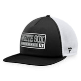 Chicago White Sox Majestic Foam Trucker Snapback Hat Lifestyle