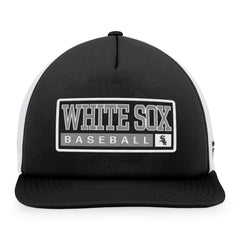 Chicago White Sox Majestic Foam Trucker Snapback Hat Lifestyle