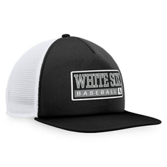 Chicago White Sox Majestic Foam Trucker Snapback Hat Lifestyle