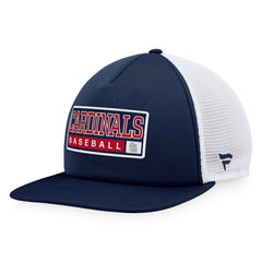 St. Louis Cardinals Majestic Foam Trucker Snapback Hat On Sale
