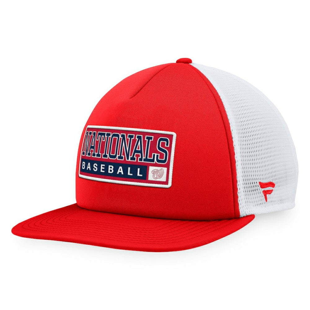 Washington Nationals Majestic Foam Trucker Snapback Hat Sale
