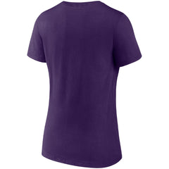 Fanatics - Phoenix Suns Women's Hometown Collection On Fire V-Neck T-Shirt - Purple