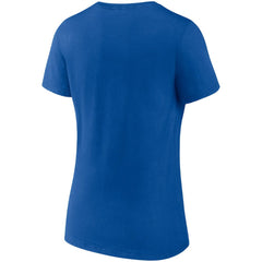 Fanatics - Philadelphia 76ers Women's Hometown Collection Broad Street Ballers V-Neck T-Shirt - Royal