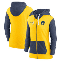 Milwaukee Brewers Nike Women's Full-Zip Hoodie for sale