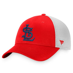 St. Louis Cardinals Fanatics Cooperstown Collection Core Trucker Snapback Hat discount