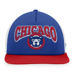 Chicago Cubs Fanatics Heritage Foam Front Trucker Snapback Hat Near Me