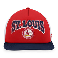 St. Louis Cardinals Fanatics Heritage Foam Front Trucker Snapback Hat Clearance