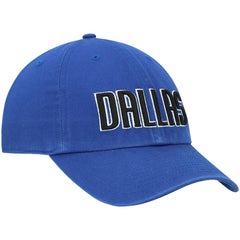47 brand - Dallas Mavericks '47 Clean Up Wordmark Adjustable Hat - Royal