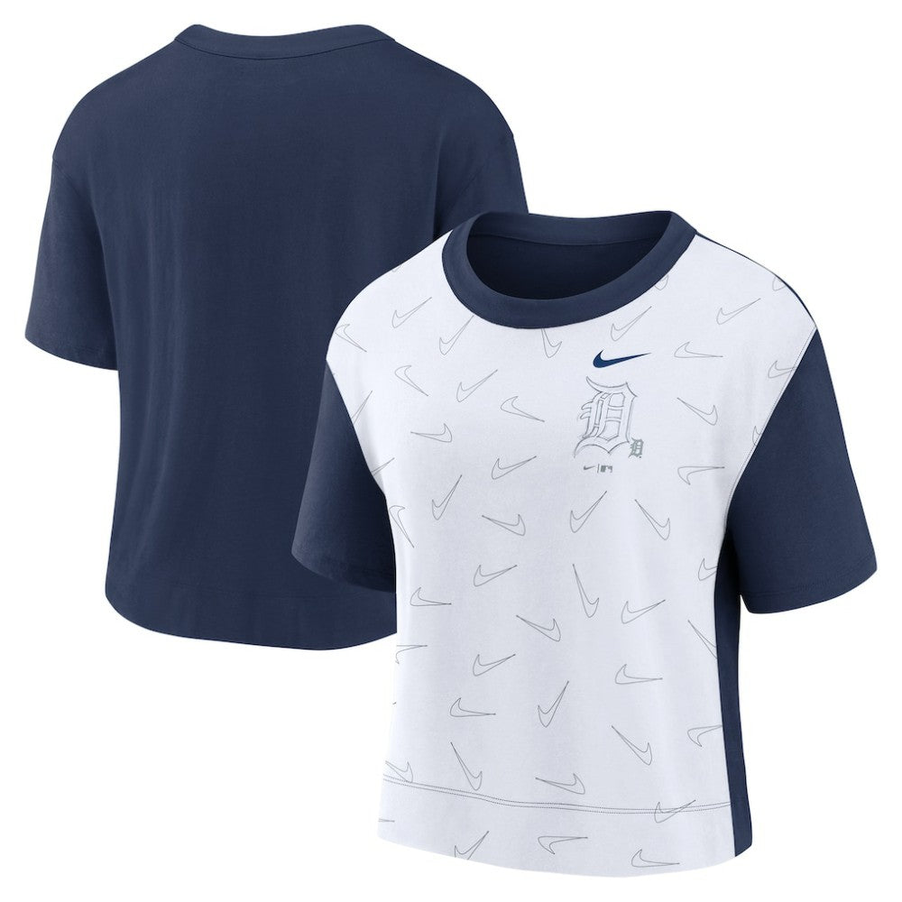 Detroit Tigers Nike Women's Line Up High Hip Fashion T-Shirt discount