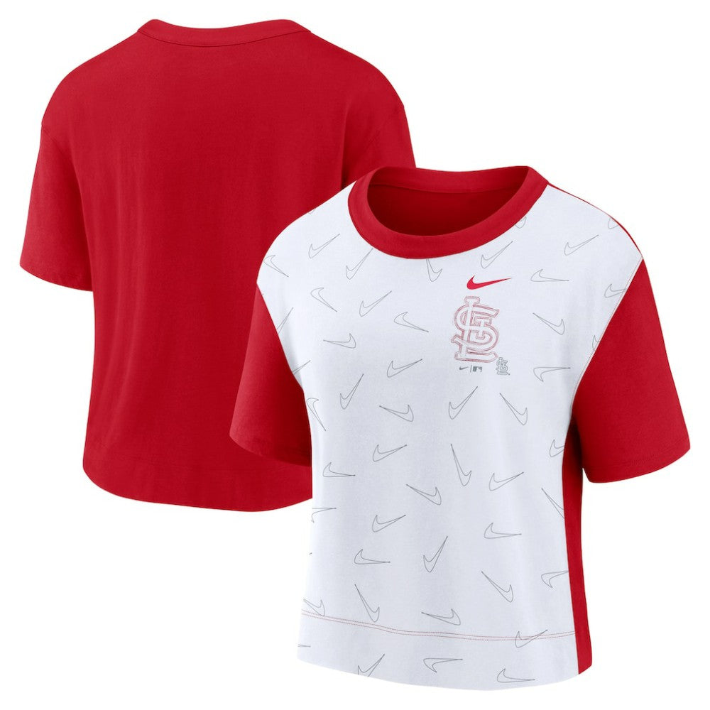 St. Louis Cardinals Nike Women's Line Up High Hip Fashion T-Shirt Lifestyle