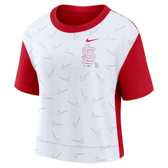 St. Louis Cardinals Nike Women's Line Up High Hip Fashion T-Shirt Lifestyle