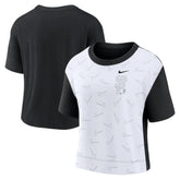 San Francisco Giants Nike Women's Line Up High Hip Fashion T-Shirt On Sale