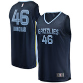Fanatics - John Konchar Memphis Grizzlies Fast Break Replica Jersey - Icon Edition - Navy