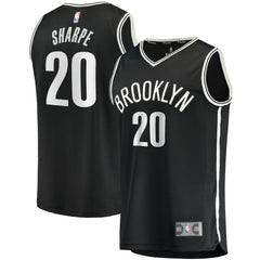 Fanatics - Day'Ron Sharpe Brooklyn Nets Fast Break Replica Jersey - Icon Edition - Black