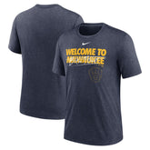 Milwaukee Brewers Nike Home Spin Tri-Blend T-Shirt Online