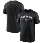 Colorado Rockies Nike Local Legend Practice Performace T-Shirt Clearance
