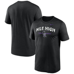 Colorado Rockies Nike Local Legend Practice Performace T-Shirt Clearance